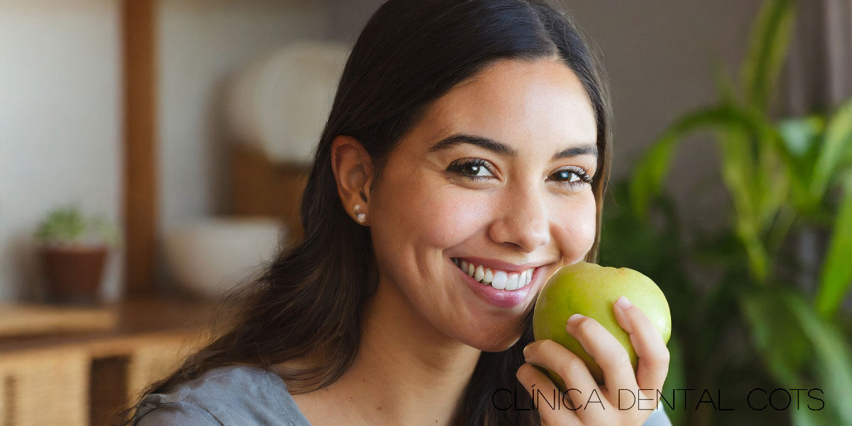 salud bucodental y alimentación sana